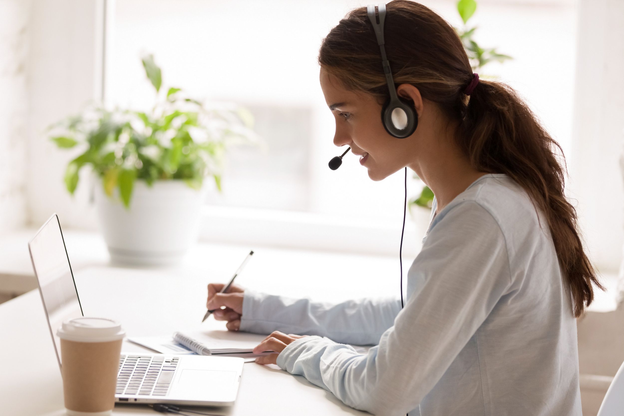 Call centre image representing good customer experience